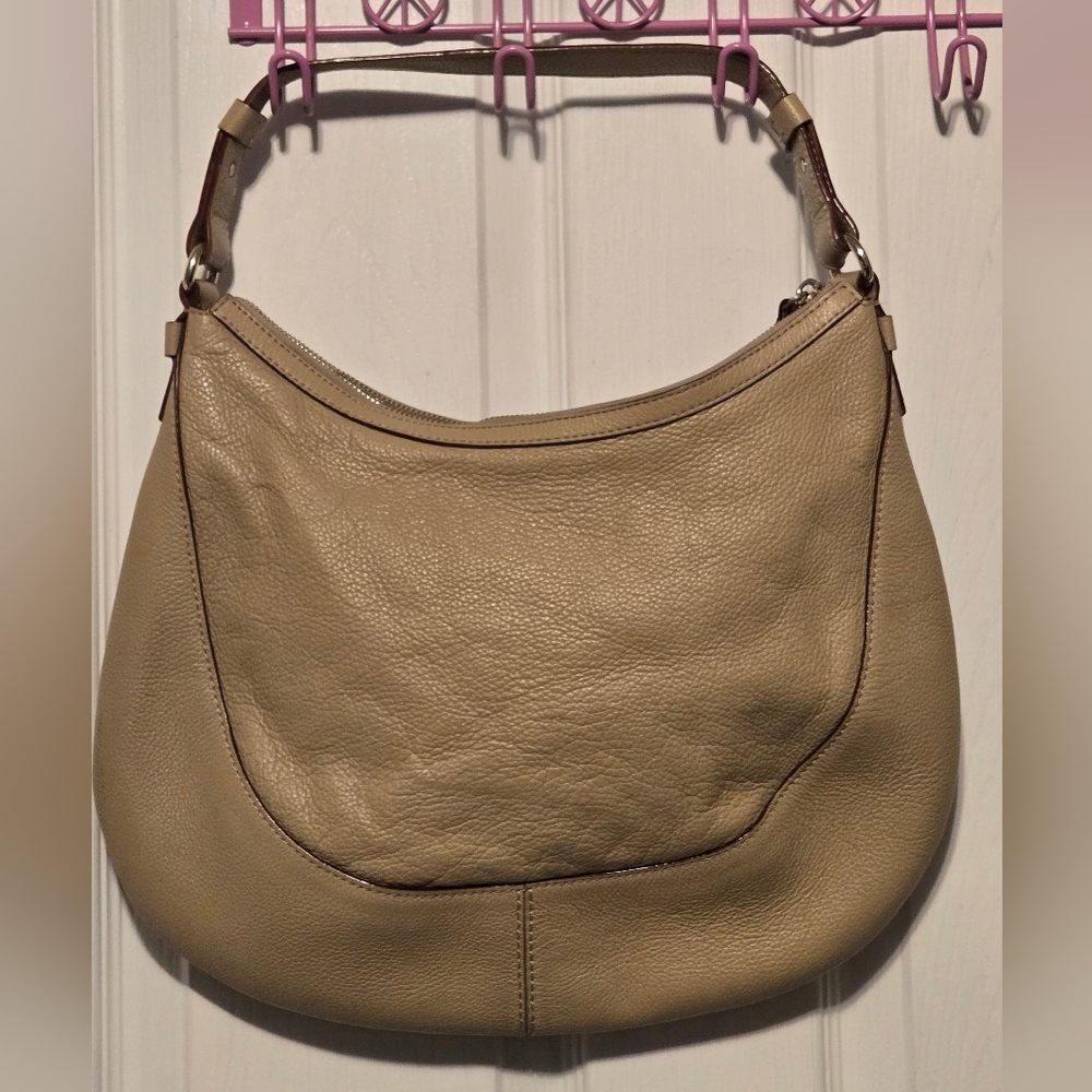 Kate Spade New York Hobo with Dust Bag Color Tan - Picture 2 of 10